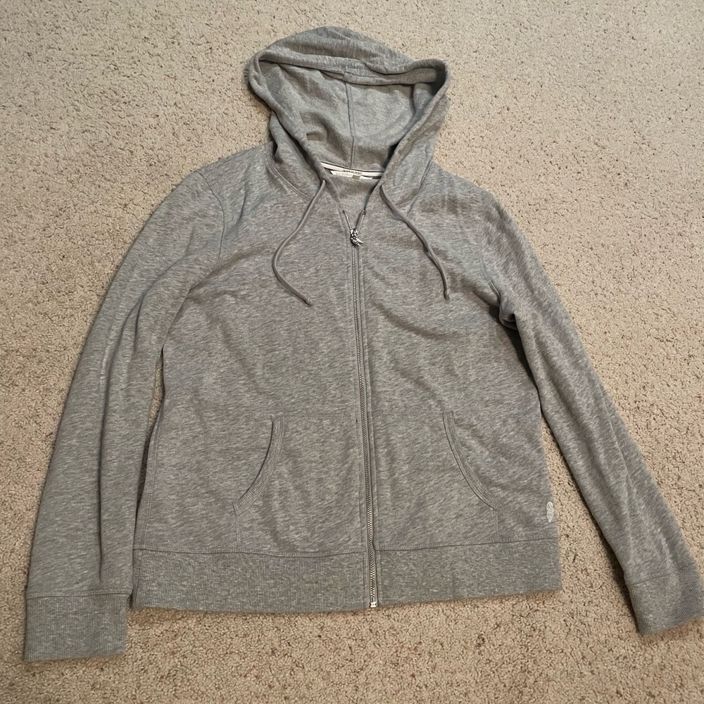 Victoria Secret - Gray Zip-Up Hoodie -  size L